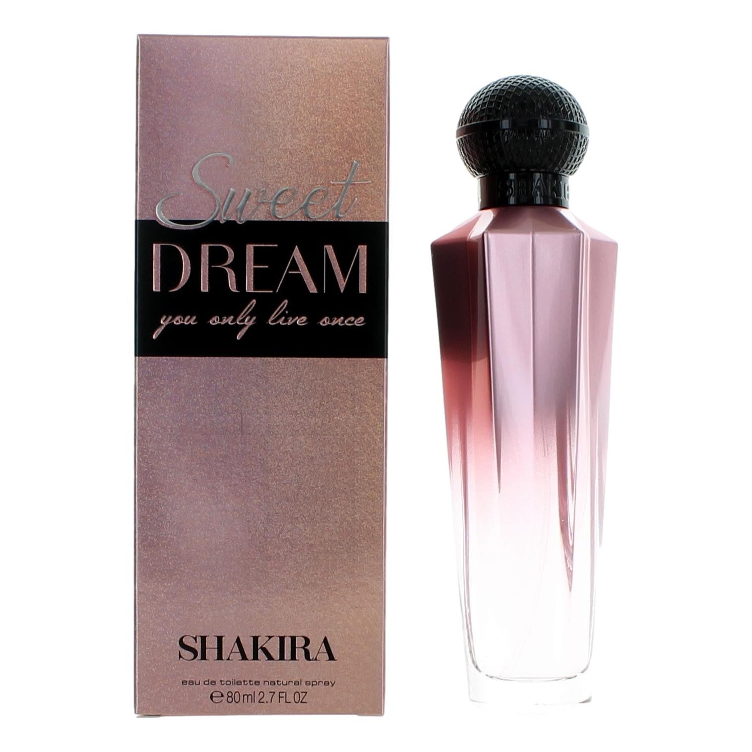 Bottle of Sweet Dream by Shakira, 2.7 oz Eau De Toilette Spray for Women